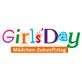 Logo von Girls' Day, Mädchen-Zukunftstag in bunten Buchstaben.
